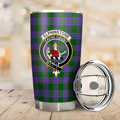 Clan Elphinstone Tartan Crest Tumbler SN19 Clan Elphinstone Tartan Today