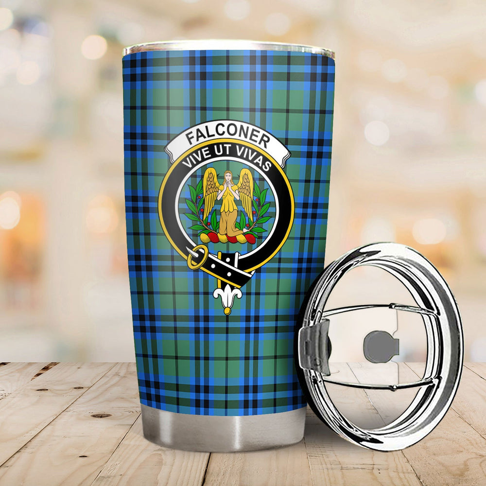 Clan Falconer Tartan Crest Tumbler ME73 Clan Falconer Tartan Today