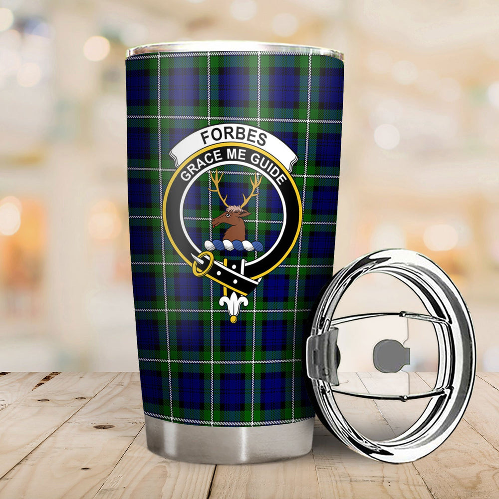 Clan Forbes Modern Tartan Crest Tumbler EI92 Clan Forbes Tartan Today