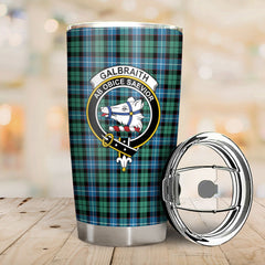 Clan Galbraith Ancient Tartan Crest Tumbler CX13 Clan Rait Tartan Today