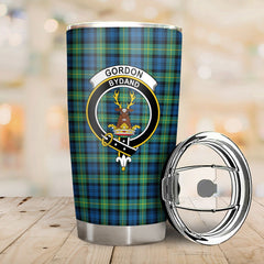 Clan Gordon Ancient Tartan Crest Tumbler EO47 Clan Gordon Tartan Today