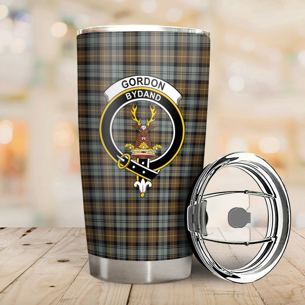 Clan Gordon Weathered Tartan Crest Tumbler IY85 Clan Gordon Tartan Today