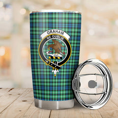 Clan Graham of Montrose Ancient Tartan Crest Tumbler YT79 Clan Rose Tartan Today