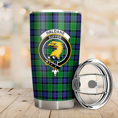 Clan Haldane Tartan Crest Tumbler QA51 Clan Haldane Tartan Today