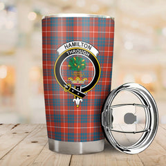 Clan Hamilton Ancient Tartan Crest Tumbler LO26 Clan Hamilton Tartan Today