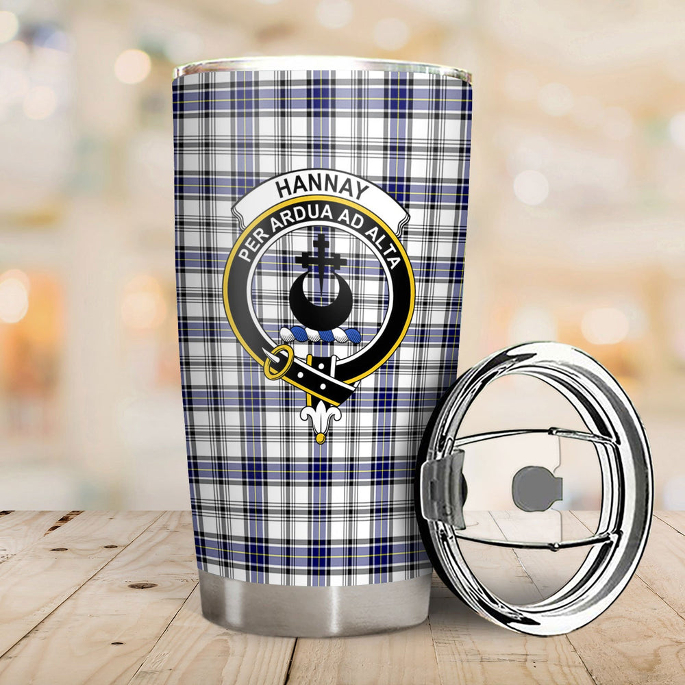Clan Hannay Modern Tartan Crest Tumbler YO57 Clan Hannay Tartan Today