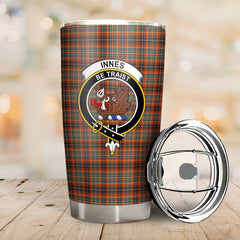 Clan Innes Ancient Tartan Crest Tumbler CX68 Clan Innes Tartan Today