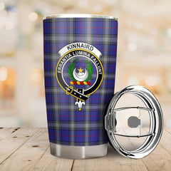 Clan Kinnaird Tartan Crest Tumbler OO33 Clan Kinnaird Tartan Today