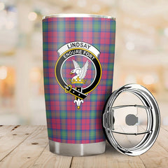 Clan Lindsay Ancient Tartan Crest Tumbler NU14 Clan Lindsay Tartan Today