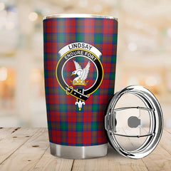 Clan Lindsay Modern Tartan Crest Tumbler KR32 Clan Lindsay Tartan Today