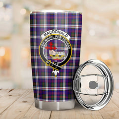 Clan MacDonald Dress Modern Tartan Crest Tumbler MQ70 Clan MacDonald Tartan Today