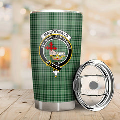 Clan MacDonald Lord of the Isles Hunting Tartan Crest Tumbler VT74 Clan MacDonald Tartan Today