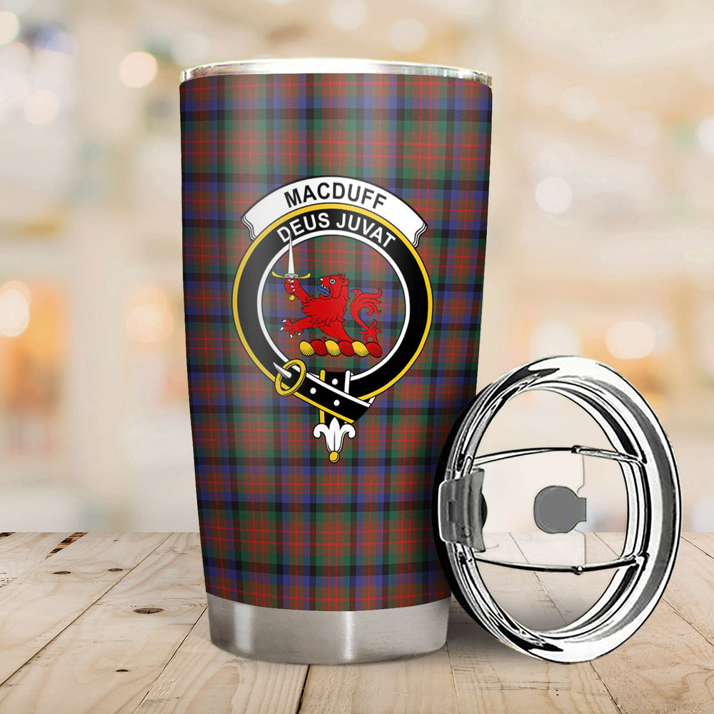 Clan MacDuff Hunting Modern Tartan Crest Tumbler AX23 Clan MacDuff Tartan Today