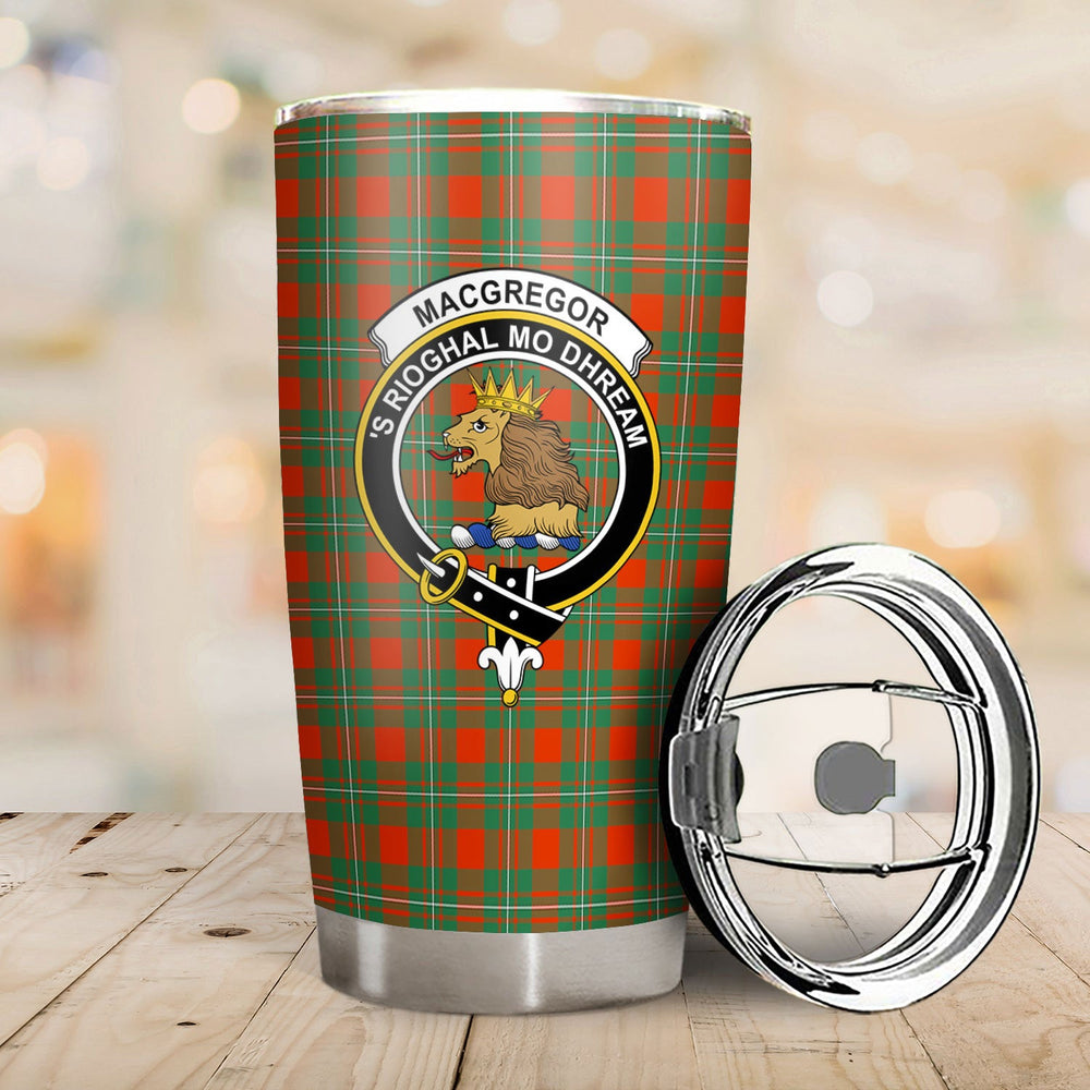 Clan MacGregor Ancient Tartan Crest Tumbler UY53 Clan MacGregor Tartan Today