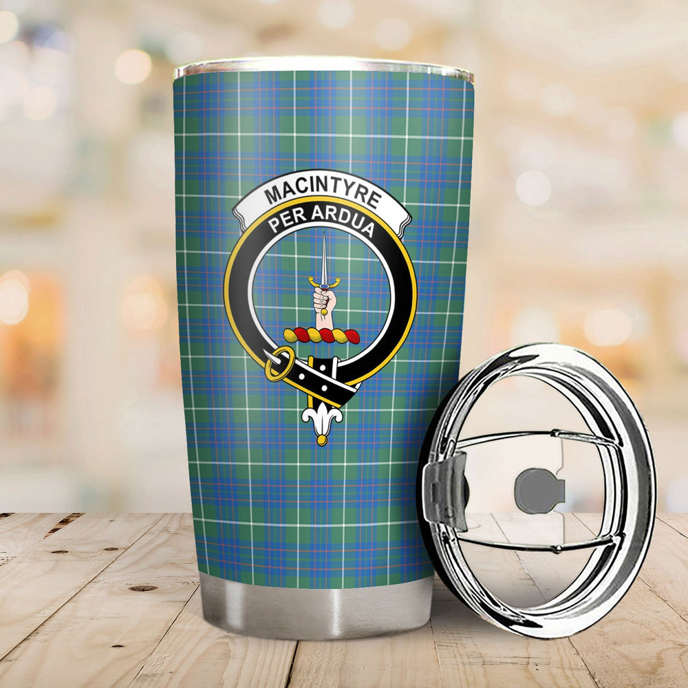 Clan MacIntyre Hunting Ancient Tartan Crest Tumbler YC88 Clan MacIntyre Tartan Today