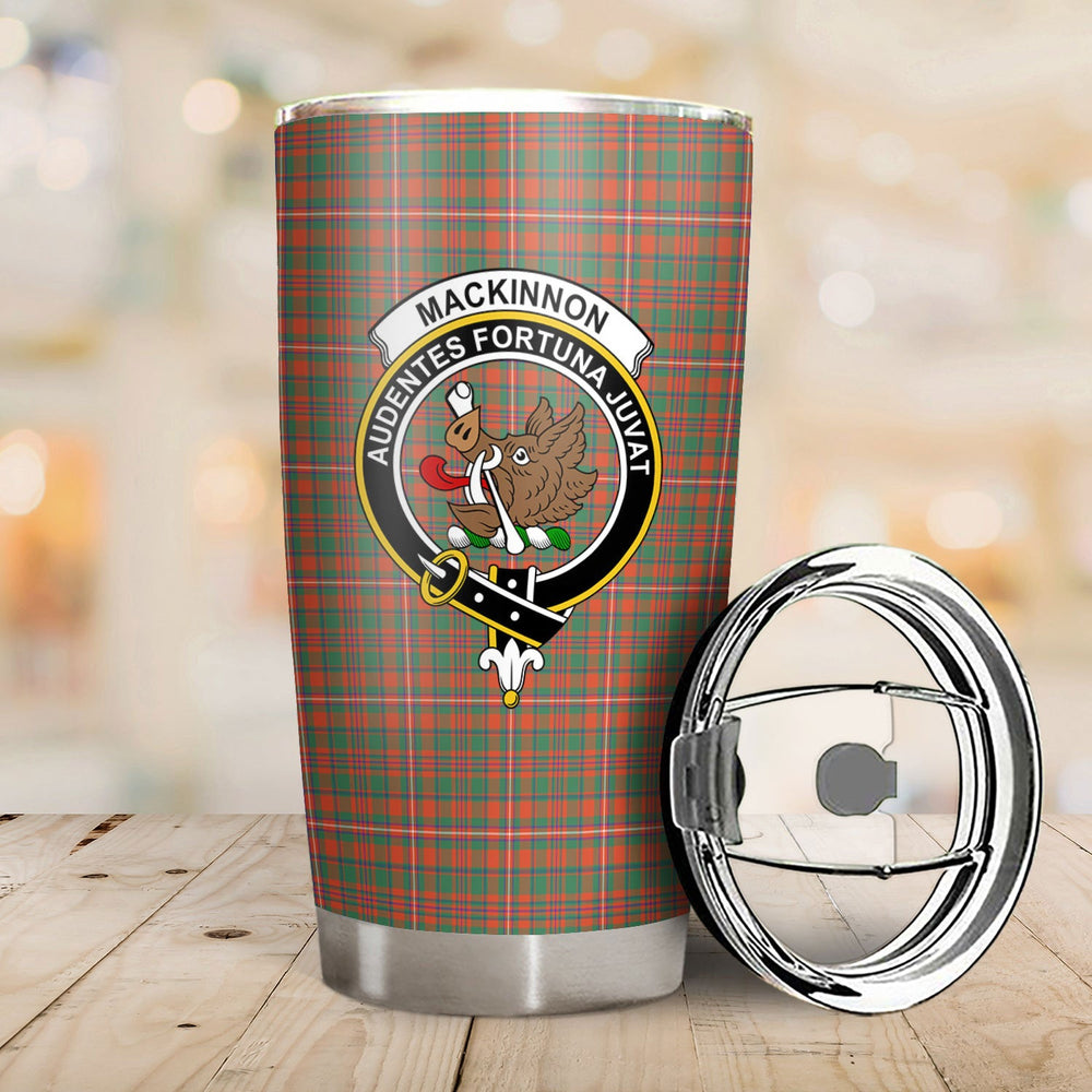 Clan MacKinnon Ancient Tartan Crest Tumbler FI14 Clan MacKinnon Tartan Today