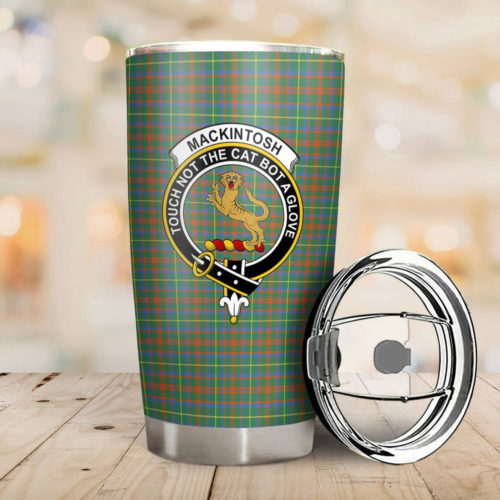 Clan MacKintosh Hunting Ancient Tartan Crest Tumbler YB54 Clan MacKintosh / MacIntosh Tartan Today