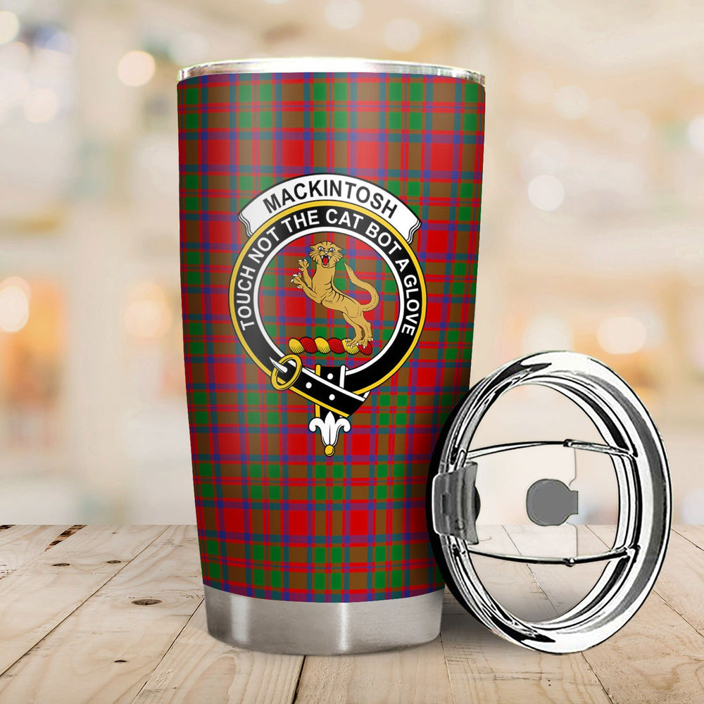Clan MacKintosh Modern Tartan Crest Tumbler DS34 Clan MacKintosh / MacIntosh Tartan Today