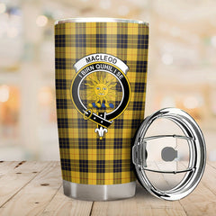 Clan MacLeod of Lewis Ancient Tartan Crest Tumbler VT66 Clan Hall Tartan Today