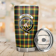 Clan MacMillan Old Modern Tartan Crest Tumbler GX89 Clan MacMillan Tartan Today