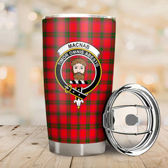 Clan MacNab Modern Tartan Crest Tumbler CP42 Clan MacNab Tartan Today