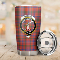 Clan MacRae Ancient Tartan Crest Tumbler TM28 Clan MacRae Tartan Today