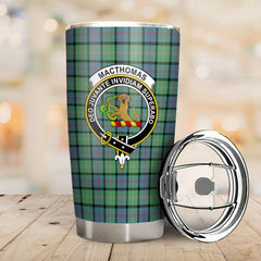 Clan MacThomas Ancient Tartan Crest Tumbler CR63 Clan MacThomas Tartan Today
