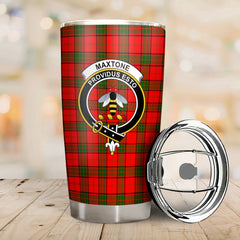 Clan Maxtone Tartan Crest Tumbler LC57 Clan Maxtone Tartan Today