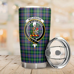 Clan McLellan Ancient Tartan Crest Tumbler WF67 Clan Hall Tartan Today