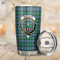 Clan Morrison Ancient Tartan Crest Tumbler HZ90 Clan Morrison Tartan Today