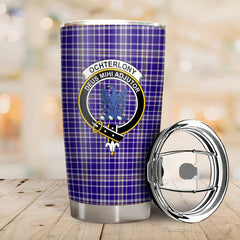 Clan Ochterlony Tartan Crest Tumbler EE32 Clan Ochterlony/ Ochterlonie Tartan Today