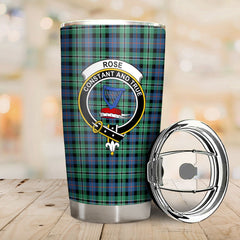 Clan Rose Hunting Ancient Tartan Crest Tumbler TI57 Clan Rose Tartan Today