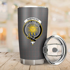 Clan Shepherd Tartan Crest Tumbler YB78 Clan Shepherd Tartan Today