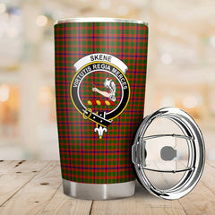 Clan Skene Modern Tartan Crest Tumbler SW39 Clan Skene Tartan Today