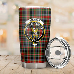 Clan Stewart Black Tartan Crest Tumbler AZ38 Clan Stewart Tartan Today