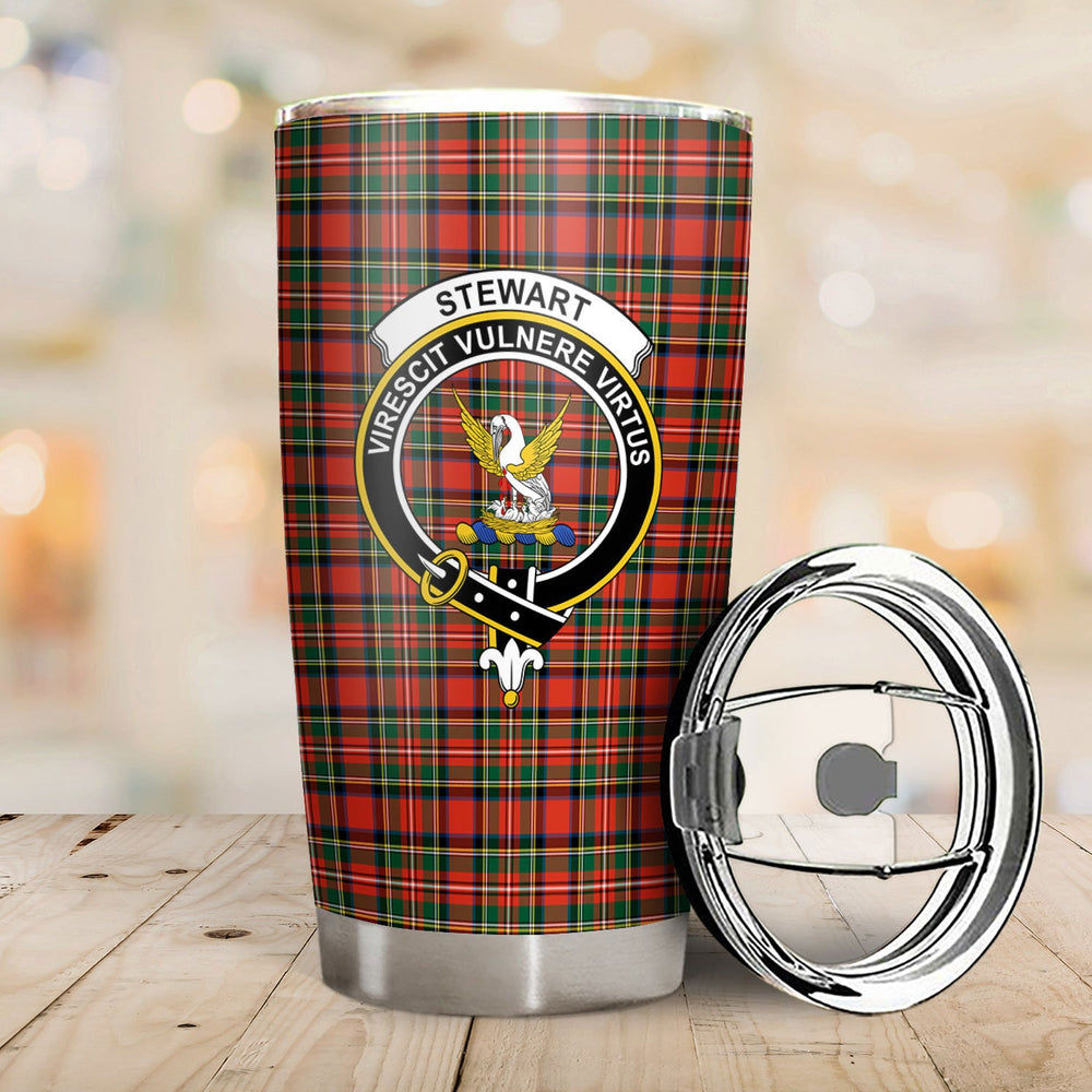 Clan Stewart Royal Modern Tartan Crest Tumbler GE66 Clan Stewart Tartan Today