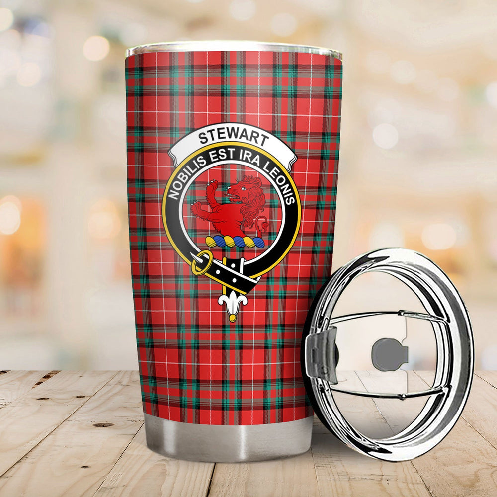 Clan Stewart (Stuart) of Bute Tartan Crest Tumbler DY46 Clan Stewart Tartan Today