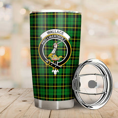 Clan Wallace Hunting Modern Tartan Crest Tumbler VX43 Clan Wallace Tartan Today