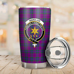 Clan Wardlaw Modern Tartan Crest Tumbler LY41 Clan Wardlaw Tartan Today