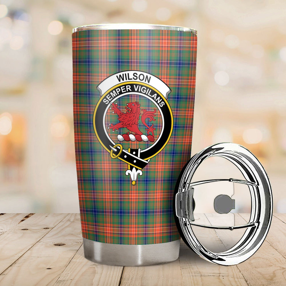 Clan Wilson Ancient Tartan Crest Tumbler EU94 Clan Wilson Tartan Today