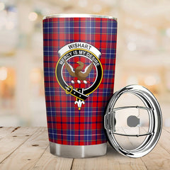 Clan Wishart Dress Tartan Crest Tumbler GH20 Clan Wishart Tartan Today