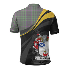 Clan Halliday Tartan Polo Shirt - Royal Coat Of Arms Style KL61 Halliday Tartan Tartan Polo