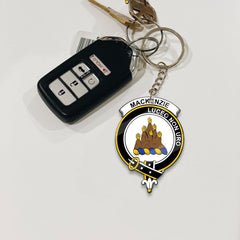Clan MacKenzie Tartan Crest Keychain MN85 Clan MacKenzie Clan MacKenzie