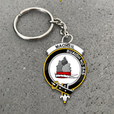 Clan MacNeil of Barra Tartan Crest Keychain WY33 Clan MacNeil / MacNeill Tartan Today