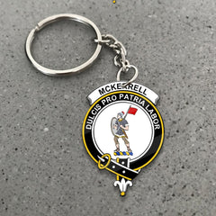 Clan McKerrell Tartan Crest Keychain JV69 Clan Kerr Tartan Today