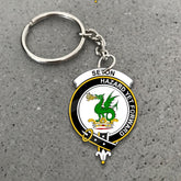 Clan Seton Tartan Crest Keychain ZX78 Clan Seton Tartan Today