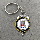 Clan Spalding Tartan Crest Keychain ED41 Clan Spalding Tartan Today
