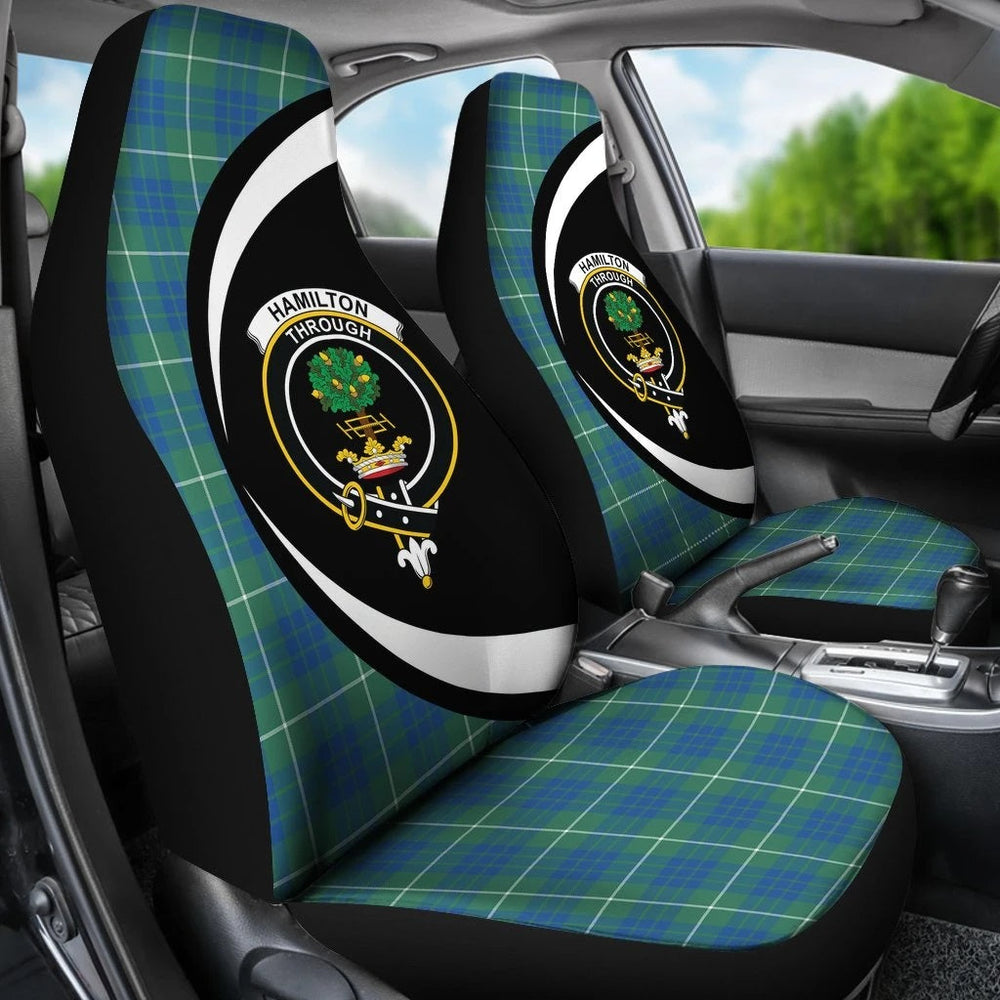 Clan Hamilton Hunting Ancient Tartan Family Crest Car Seat Cover GW89 Clan Hamilton Tartan Today