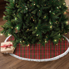Clan MacKinnon Modern Tartan Christmas Tree Skirt BY66 MacKinnon Modern Tartan Tartan Christmas