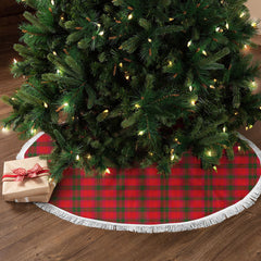 Clan MacNab Modern Tartan Christmas Tree Skirt KF35 MacNab Modern Tartan Tartan Christmas
